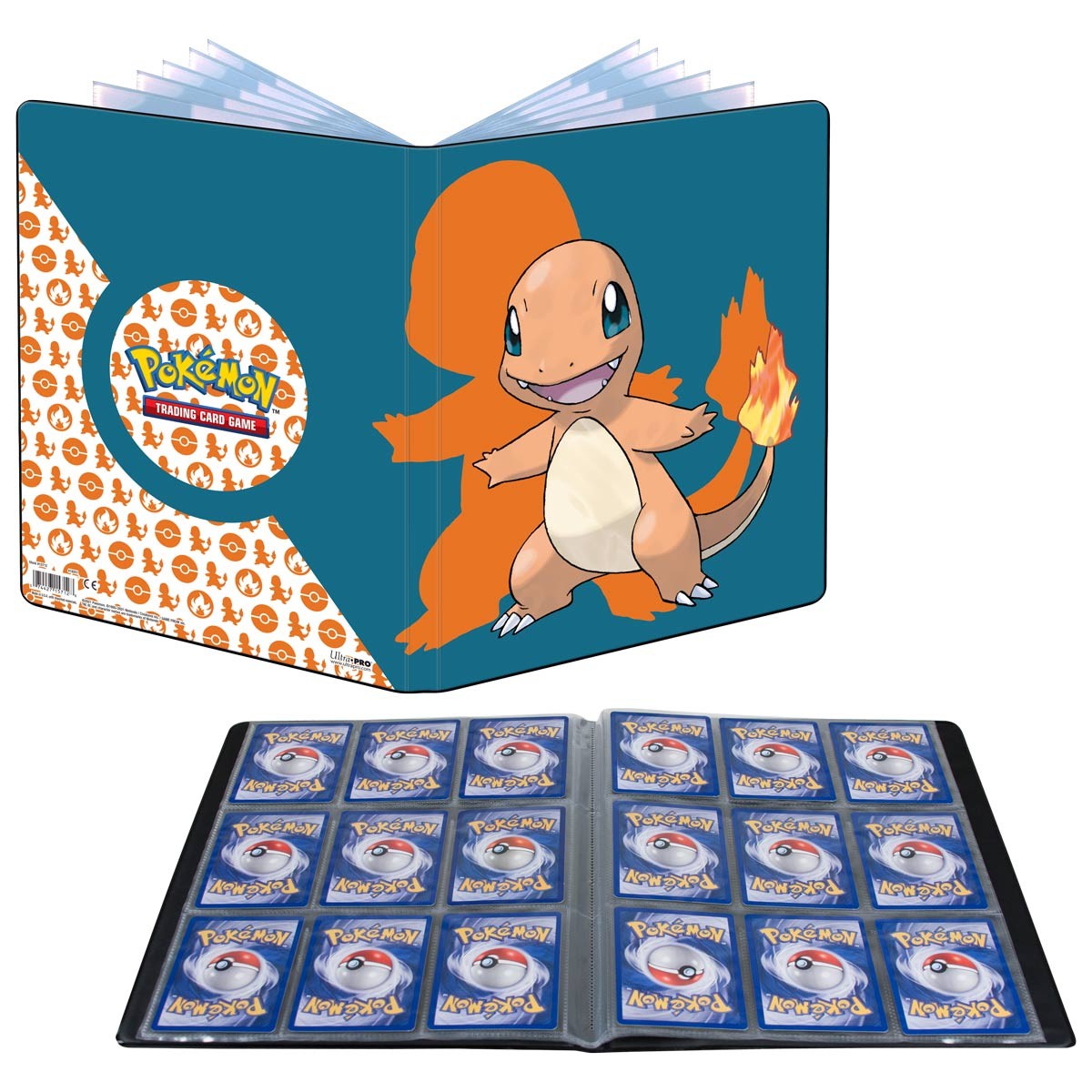 Bulle en Stock - PORTFOLIO POKÉMON SALAMÈCHE - A4 9 CASES (180 CARTES)