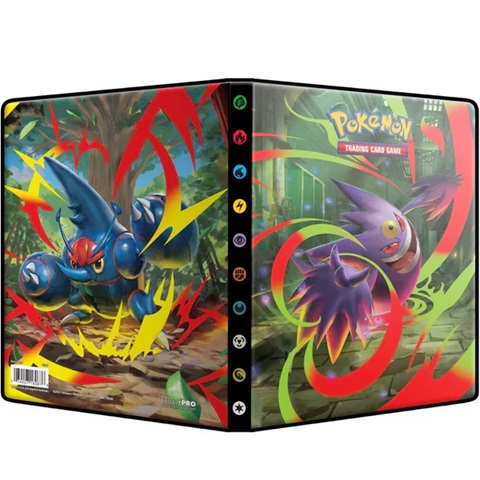 ULTRA PRO - PORTFOLIO 4 CASES 80 CARTES & 4 CARTES JUMBO - ME02 MEGA ECTOPLASMA