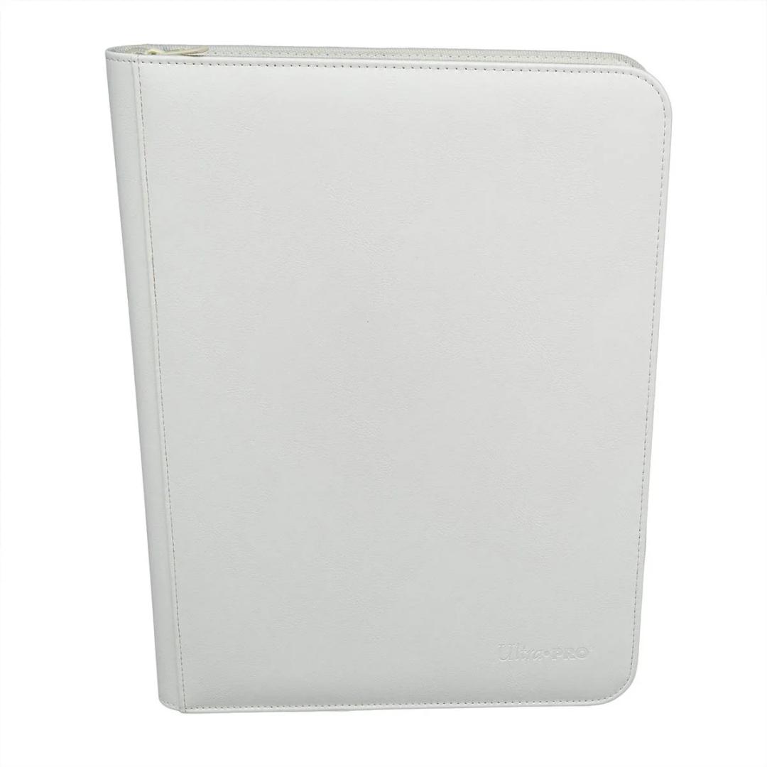 VIVID - ZIPPERED PRO-BINDER 9 CASES - BLANC