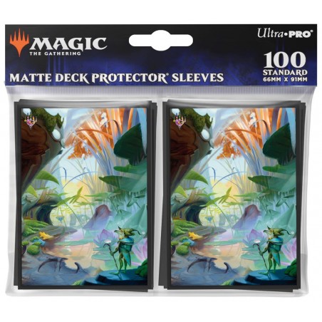 SLEEVES - MAGIC - BLOOMBURROW - ISLAND SUMMER (X100)