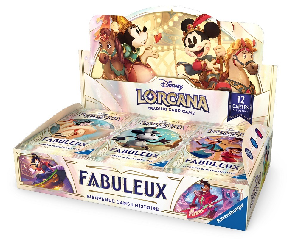 DISNEY TCG LORCANA [FR] SET9 - CASE DE 4 DISPLAY - FABULEUX