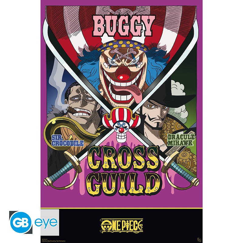 ONE PIECE - POSTER MAXI 91.5X61 BUGGY