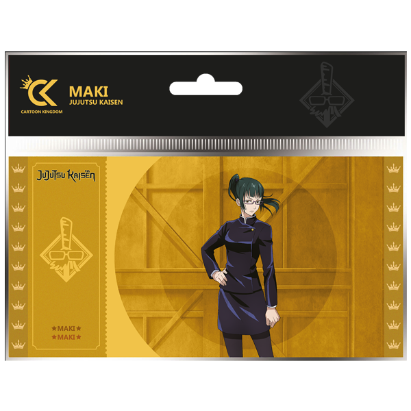 JUJUTSU KAISEN - GOLDEN TICKET COL.1 - MAKI