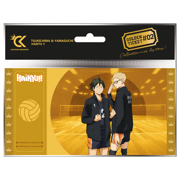 Visuel HAIKYU!! GOLDEN TICKET COL01 TSUKISHIMA & YAMAGUCHI