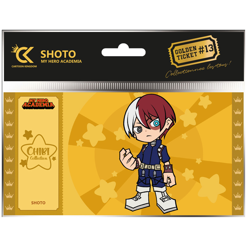 MY HERO ACADEMIA GOLDEN TICKET CHIBI SHOTO