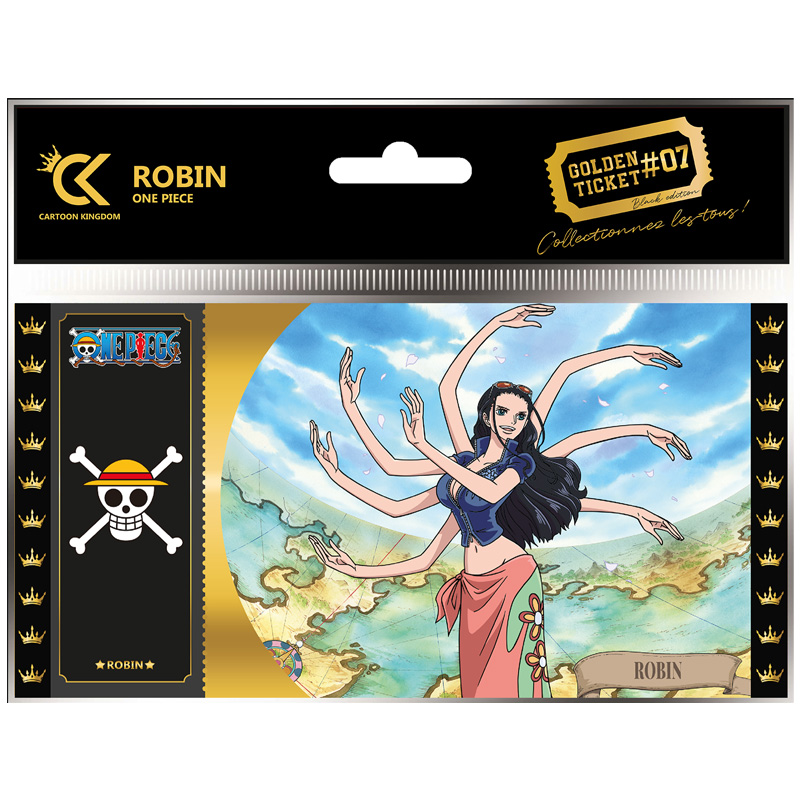 ONE PIECE BLACK TICKET - NICO ROBIN (2000EX)
