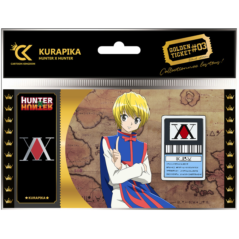HUNTER X HUNTER BLACK TICKET KURAPIKA (VERSION EXCLUSIVE)