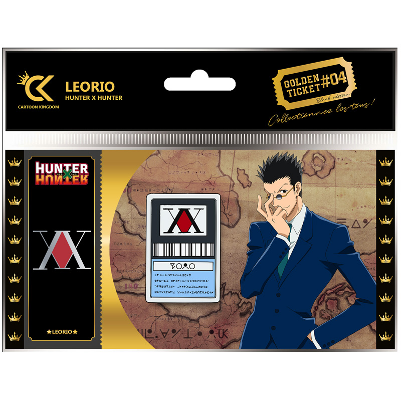 HUNTER X HUNTER BLACK TICKET LEORIO (VERSION EXCLUSIVE)