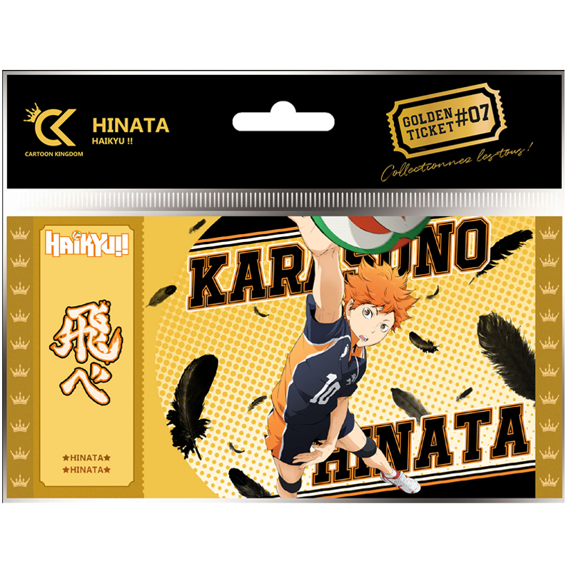 GOLDEN TICKET HAIKYU HINATA N&deg;7