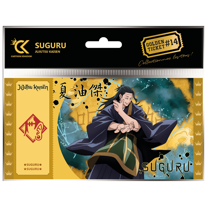 JUJUTSU KAISEN GOLDEN TICKET V2 SUGURU