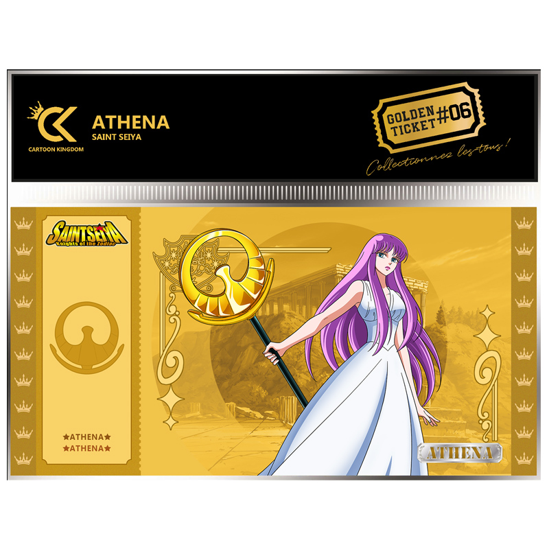 SAINT SEIYA GOLDEN TICKET - ATHENA LIMITED EDITION