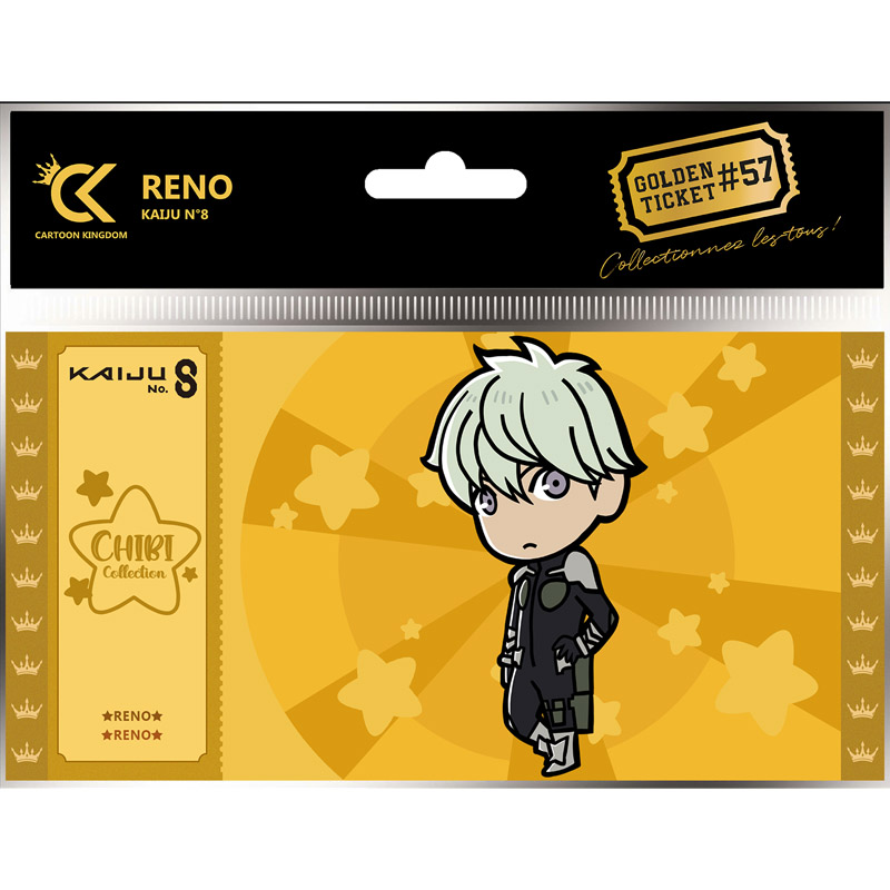 KAIJU N°8 GOLDEN TICKET CHIBI RENO