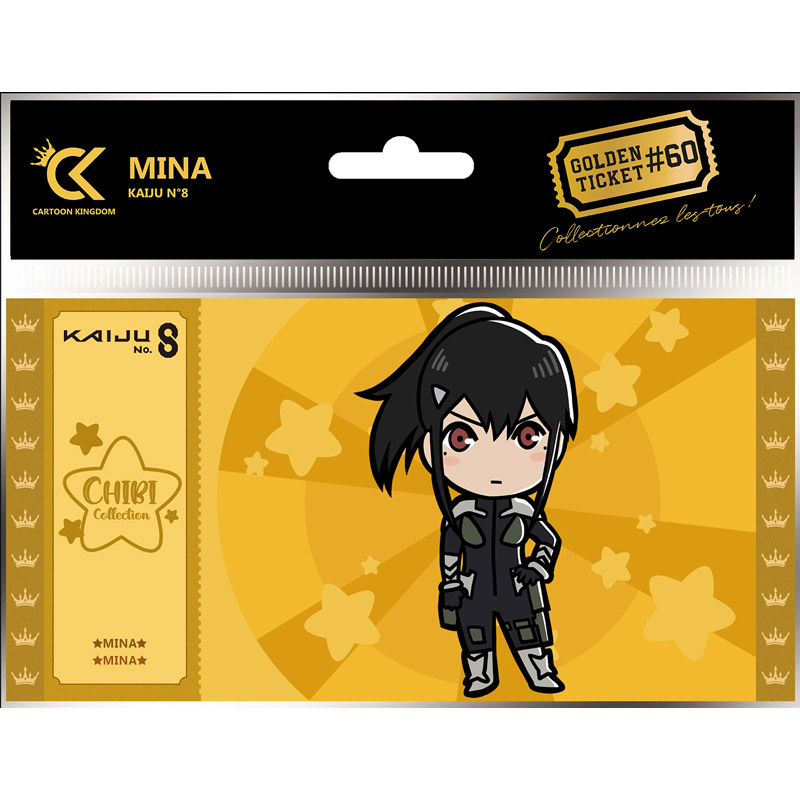 KAIJU N°8 GOLDEN TICKET CHIBI MINA