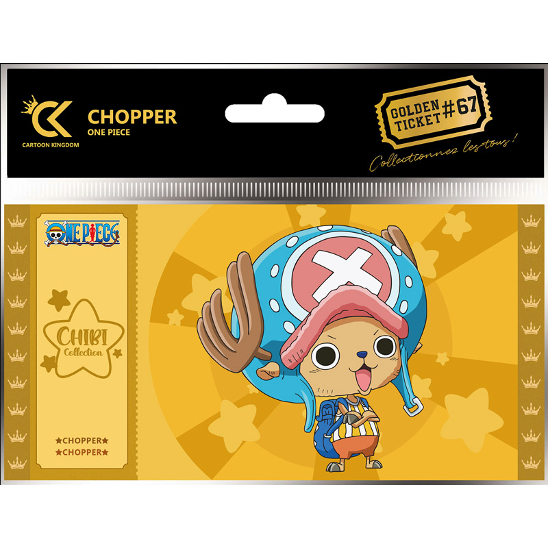 ONE PIECE GOLDEN TICKET CHIBI CHOPPER