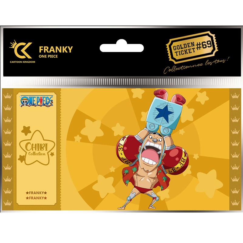 ONE PIECE GOLDEN TICKET CHIBI FRANKY