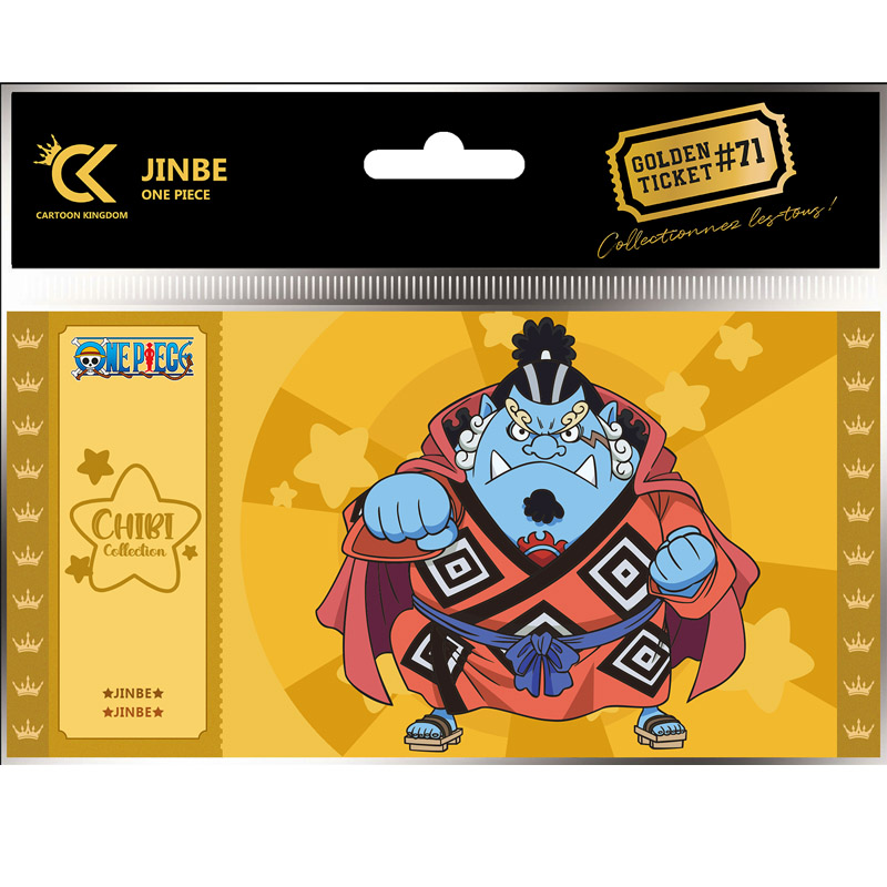 ONE PIECE GOLDEN TICKET CHIBI JINBE