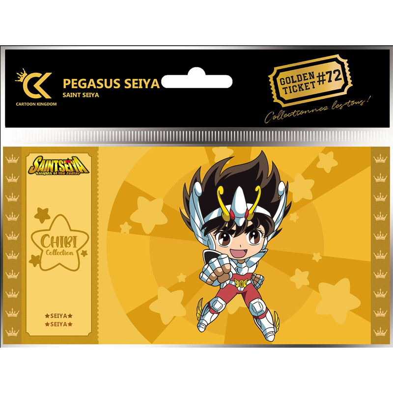 SAINT SEIYA GOLDEN TICKET CHIBI SEIYA