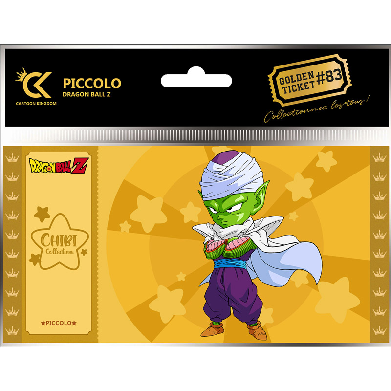 DBZ DRAGON BALL Z GOLDEN TICKET CHIBI PICCOLO