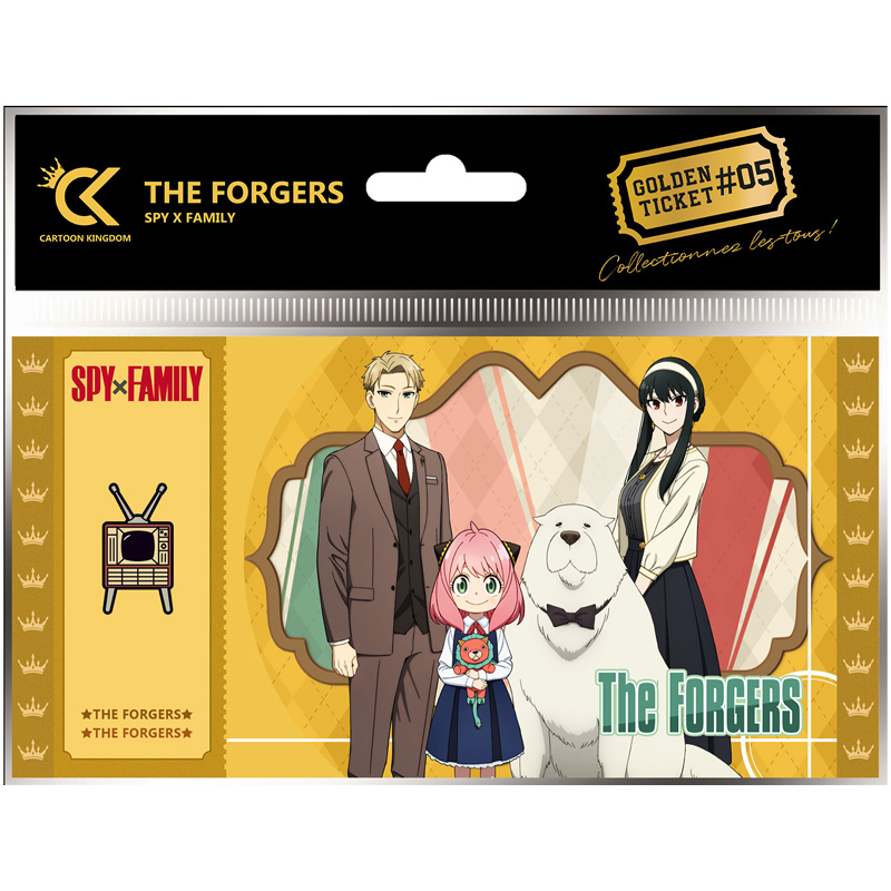 SPY X FAMILY GOLDEN TICKET - FAMILLE FORGER