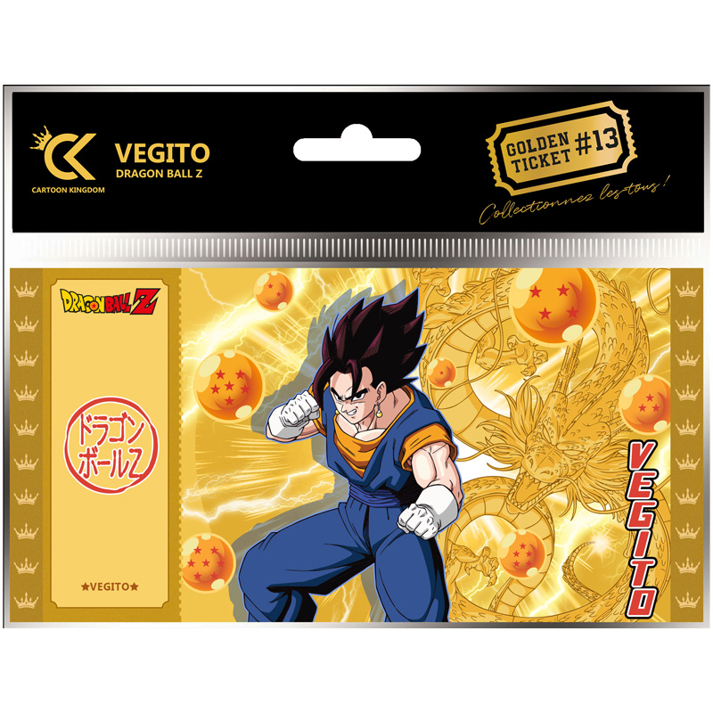 DRAGON BALL Z GOLDEN TICKET - VEGETO