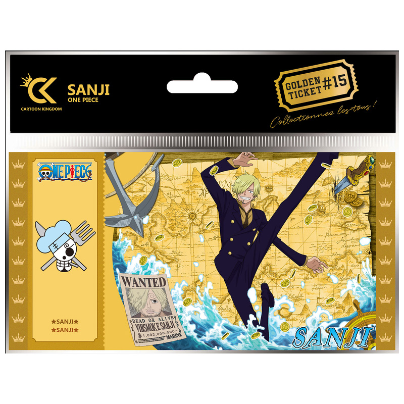 ONE PIECE GOLDEN TICKET - SANJI VOL2