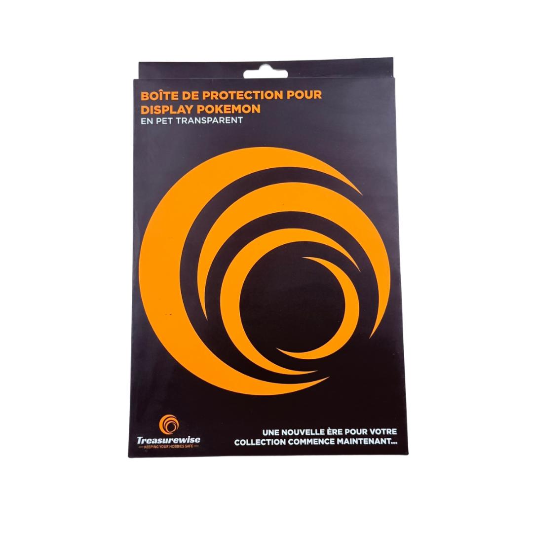 TREASUREWISE - BO&Icirc;TE DE 5 PROTECTIONS PET SOUPLES POUR DISPLAY POK&Eacute;MON