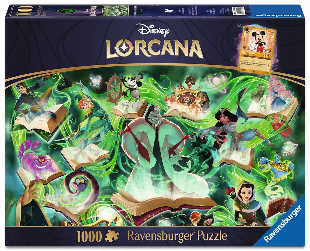Visuel LORCANA - CRUELLA PUZZLE 1000 PIECES