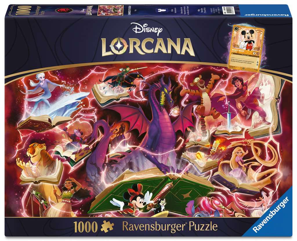 Visuel LORCANA - MALEFIQUE PUZZLE 1000 PIECES