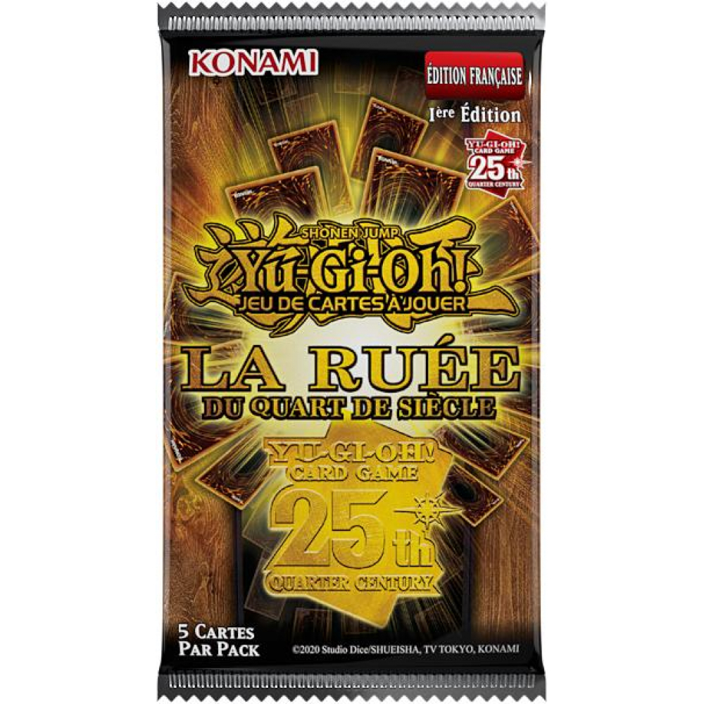 YU-GI-OH! JCC - RA04 BOOSTER LA RUEE DU QUART DE SIECLE FR