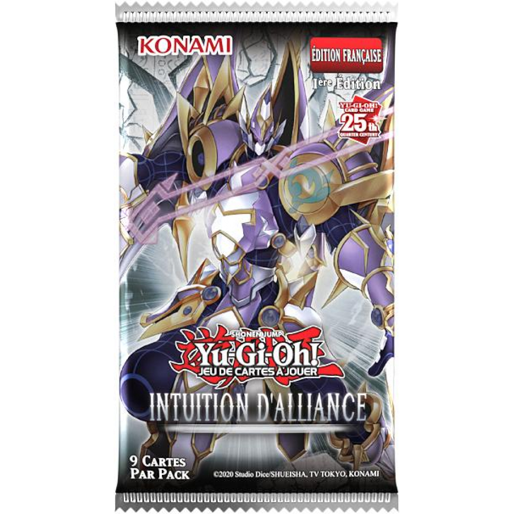 YU-GI-OH! JCC - BOOSTER DE 9 CARTES INTUITION D'ALLIANCE FR