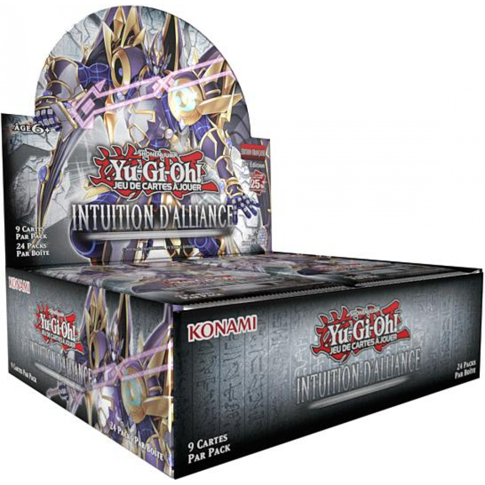 YU-GI-OH!JCC - DISPLAY DE 24 BOOSTERS INTUITION D'ALLIANCE FR