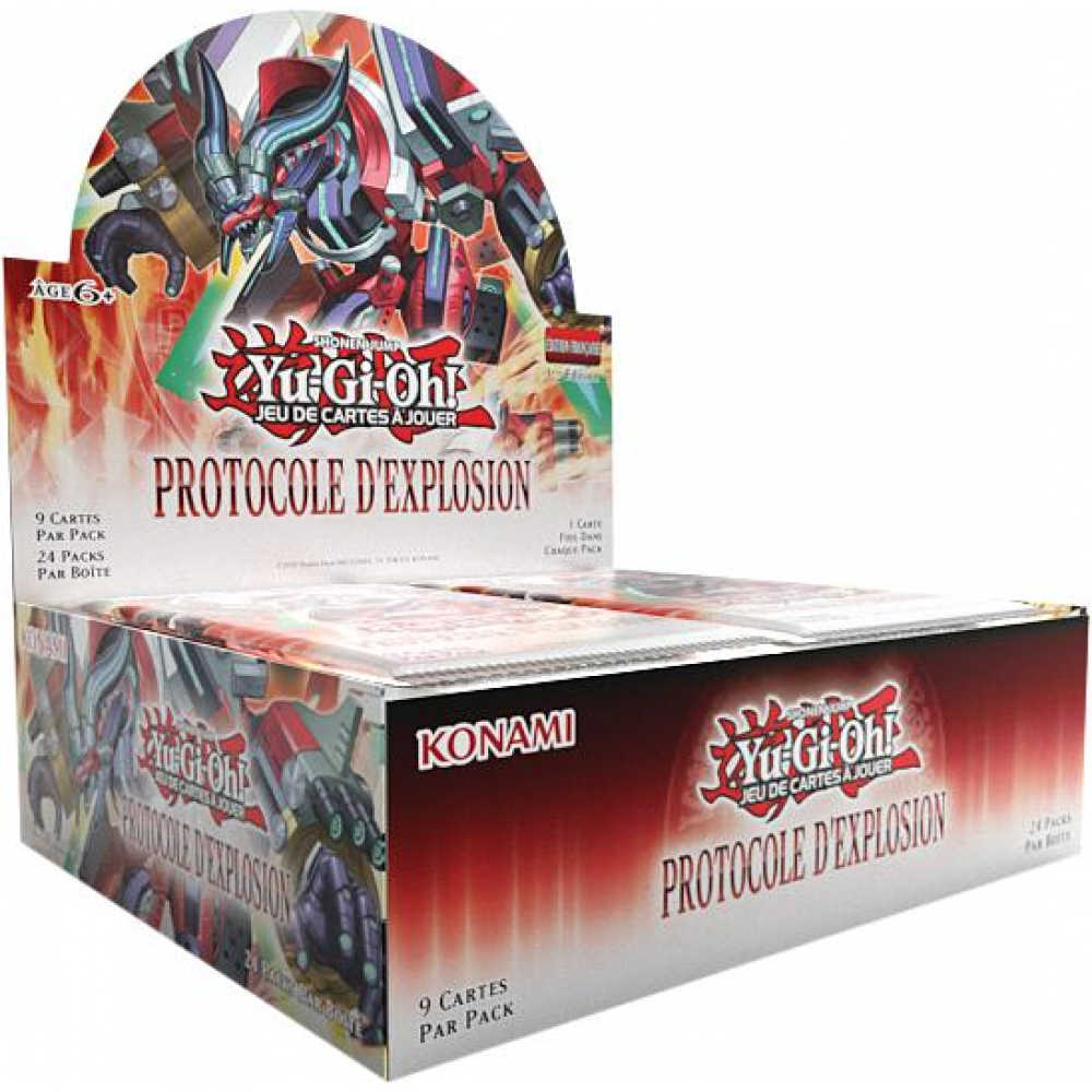 YU-GI-OH! CG [FR] BPRO - DISPLAY DE 24 BOOSTERS - PROTOCOLE D'EXPLOSION