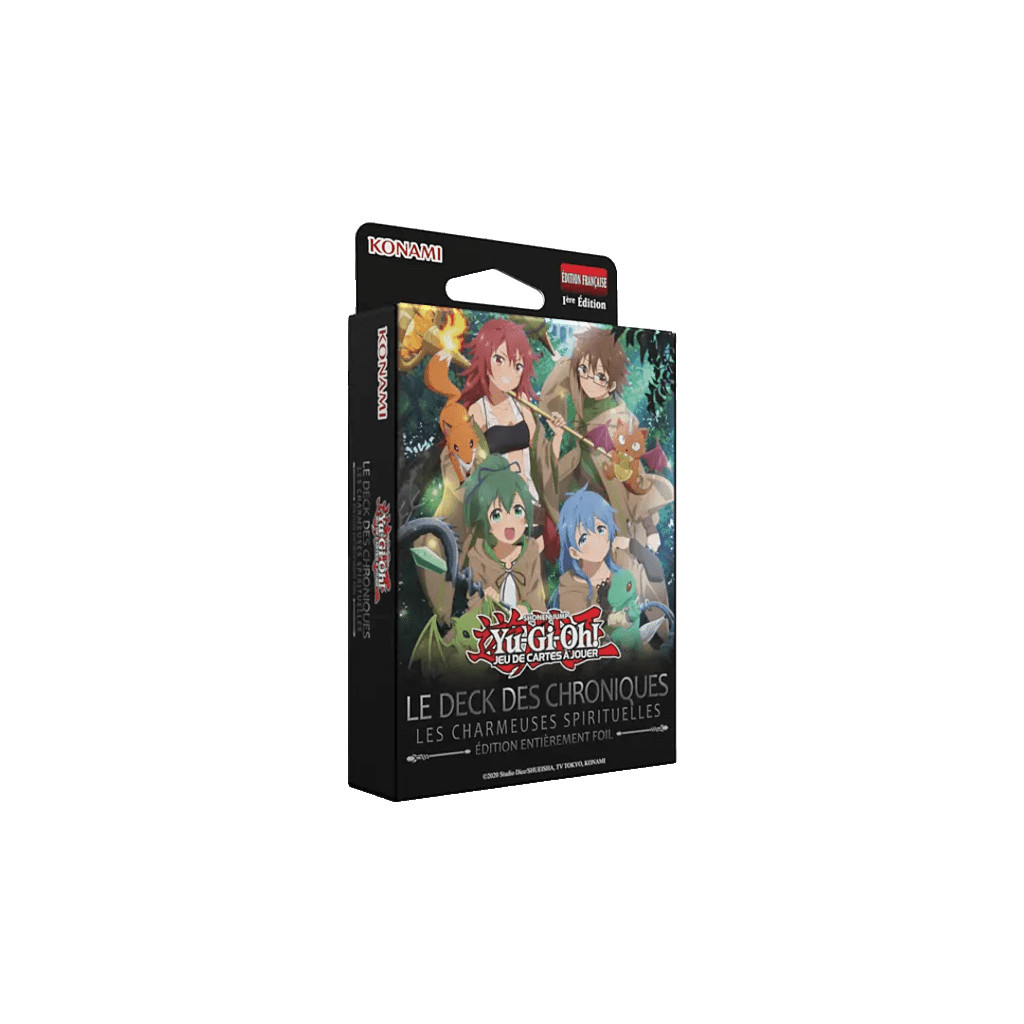 YGO JCC [FR] - DECK DES CHRONIQUES LES CHARMEUSES SPIRITUELLES (EDITION ENTI&Egrave;REMENT FOIL)