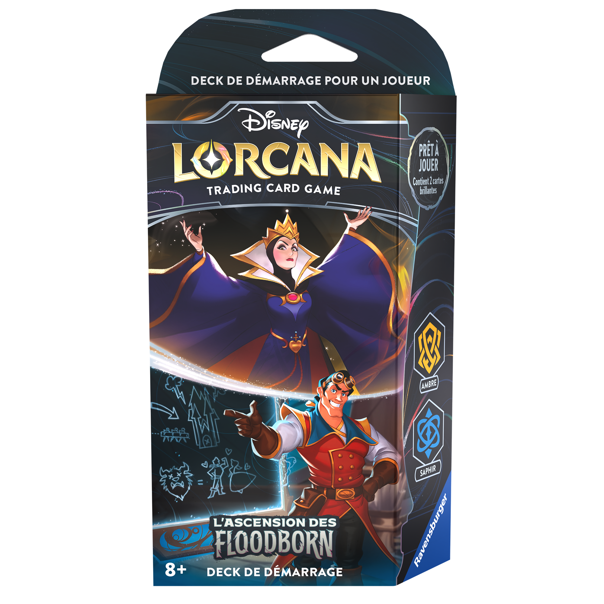 LORCANA SET 2 - DECK AMBRE SAPHIR (FR)