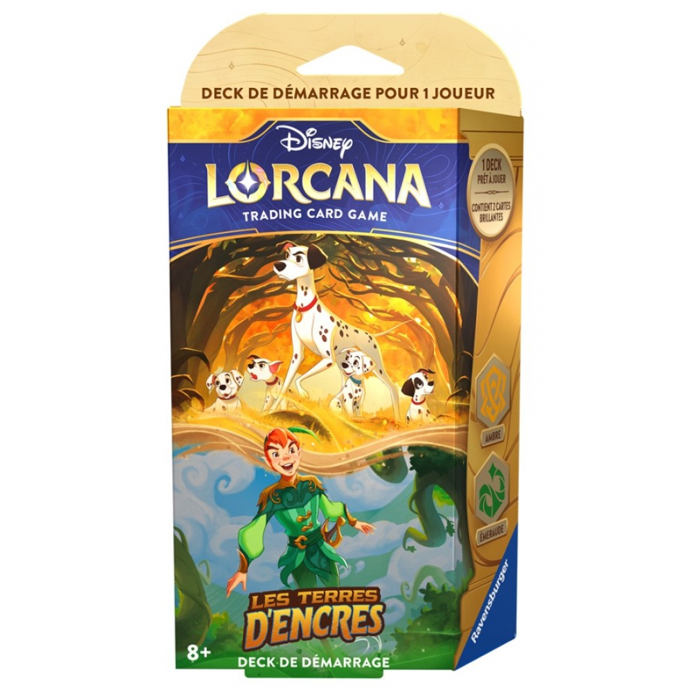 DISNEY TCG LORCANA SET3 - STARTER AMBRE-EMERAUDE