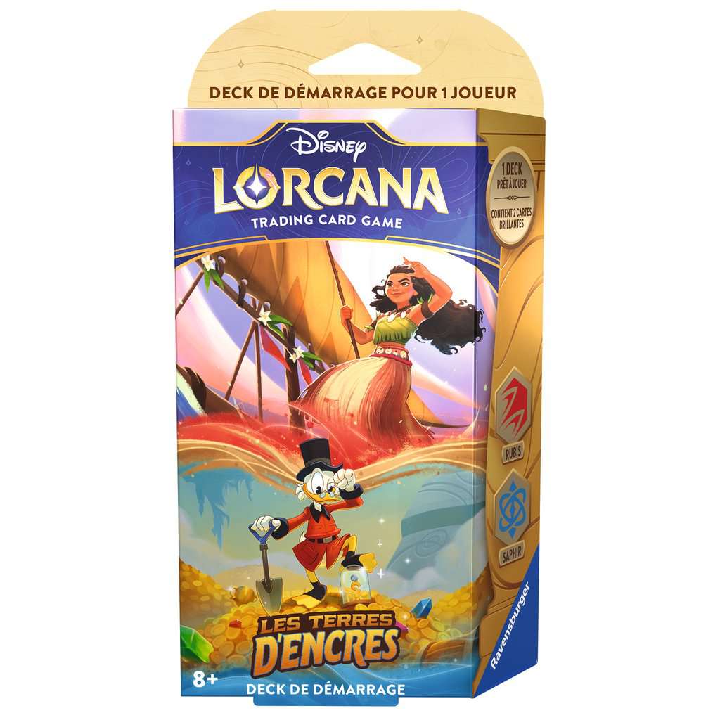 DISNEY TCG LORCANA SET3 - STARTER RUBIS-SAPHIR