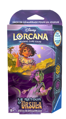 DISNEY TCG LORCANA SET4 - DECK AMBRE AMETHISTE