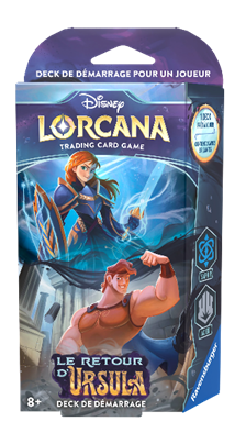 DISNEY TCG LORCANA SET4 - DECK SAPHIR ACIER