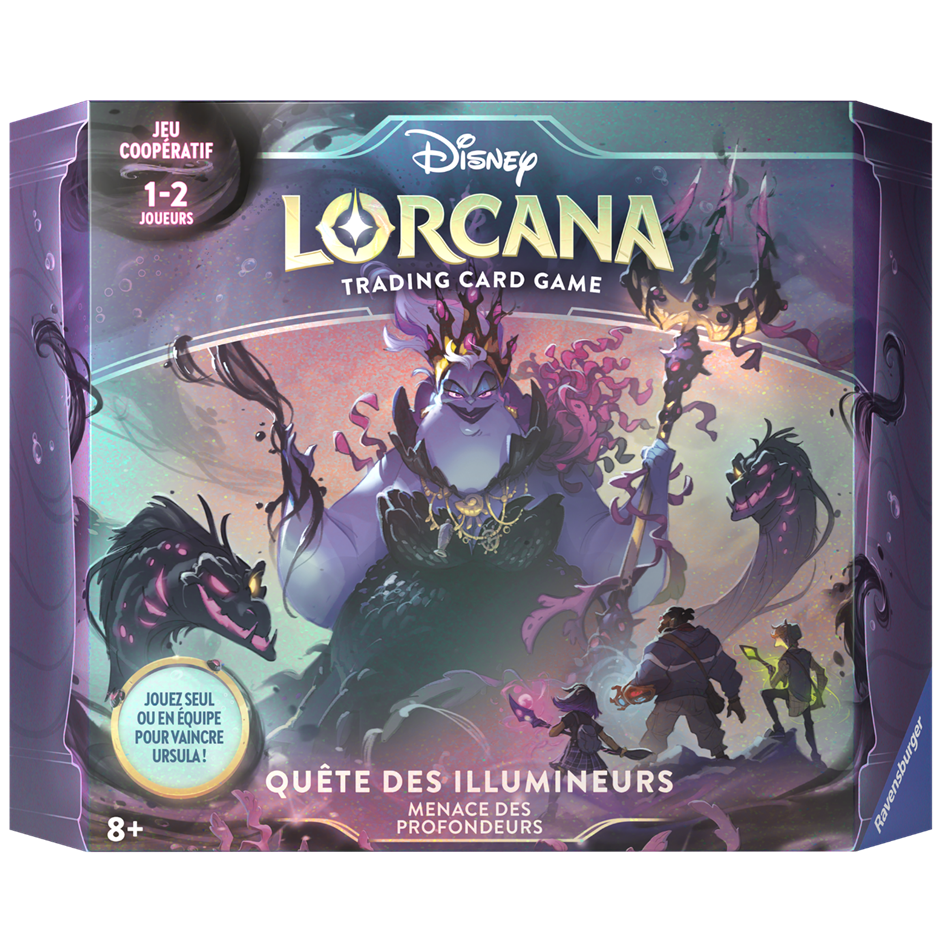 DISNEY TCG LORCANA SET4 - COFFRET MENACE DES PROFONDEURS (FR)