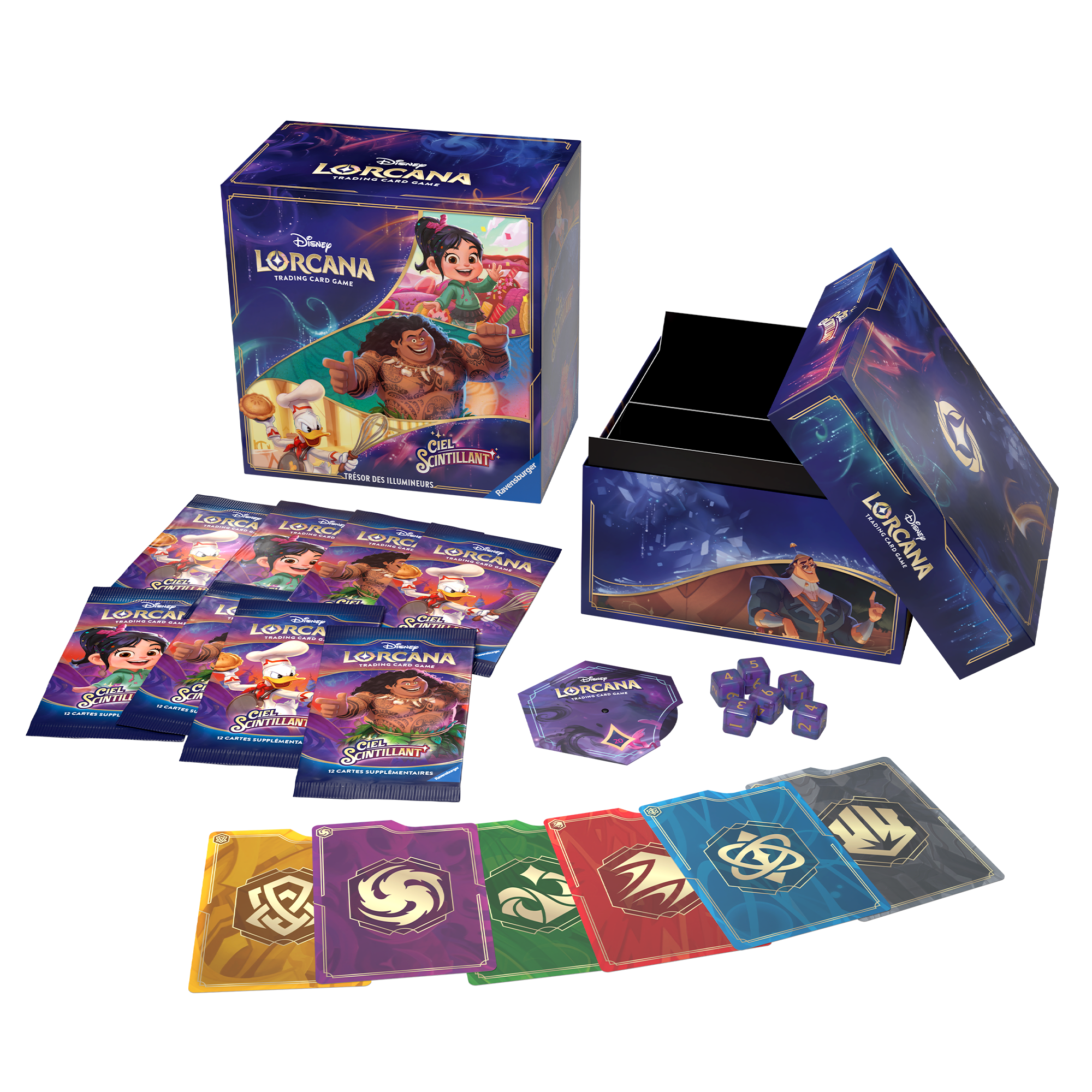 DISNEY TCG LORCANA SET5 - TROVE PACK - CIEL SCINTILLANT (FR)