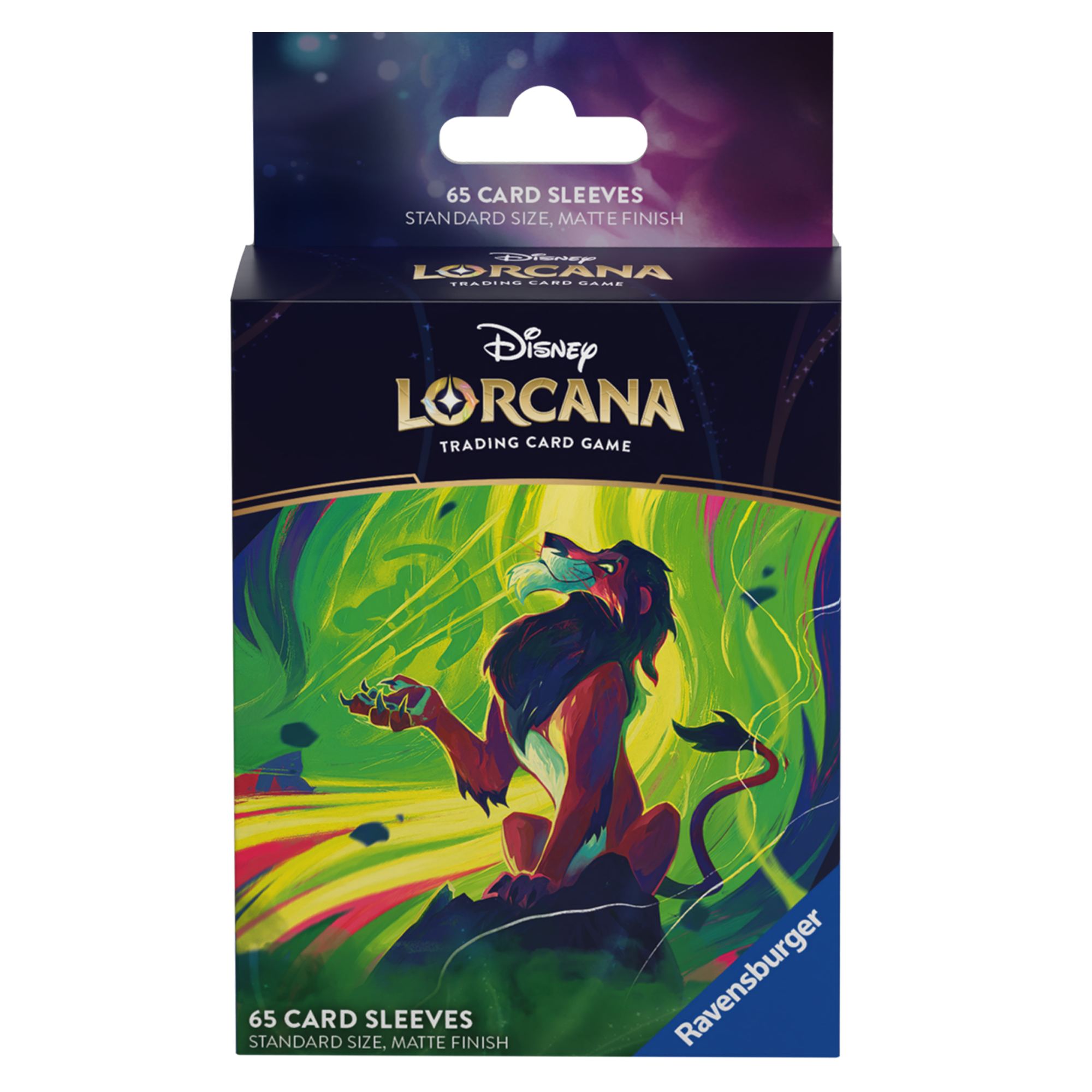 DISNEY ACC LORCANA SET6 - SLEEVES "SCAR" (65PC)