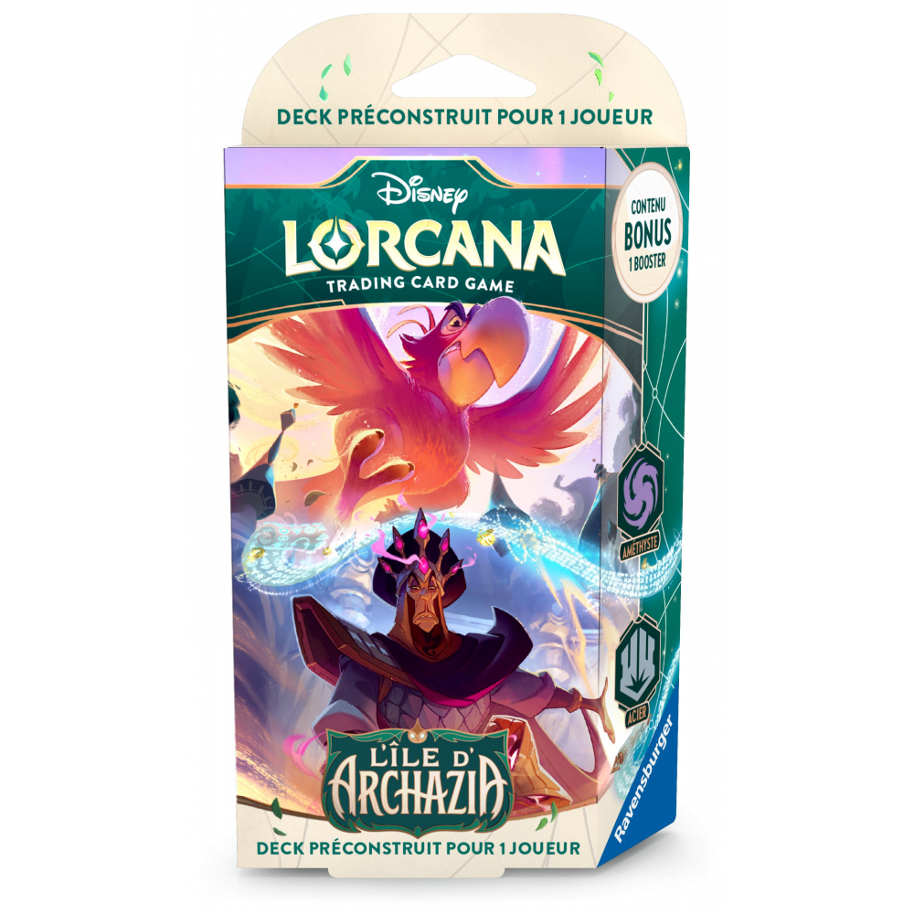 DISNEY TCG LORCANA SET7 - DECK DE DEMARRAGE - JAFAR & IAGO