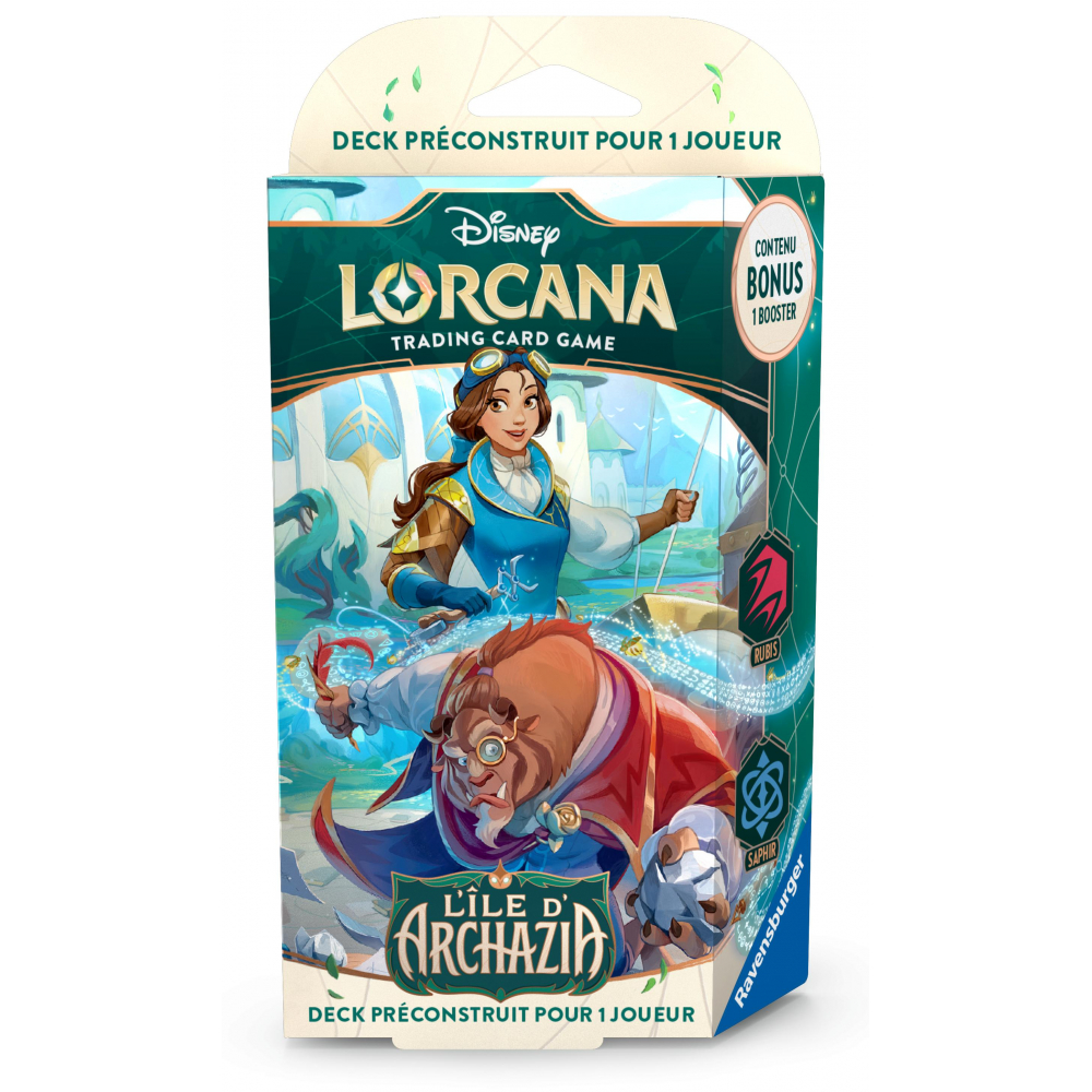 DISNEY TCG LORCANA SET7 - DECK DE DEMARRAGE - BELLE & BETE