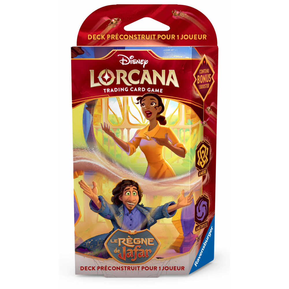 DISNEY TCG LORCANA SET8 - DECK AMBRE AMETHYSTE - FR