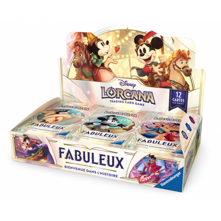 DISNEY TCG LORCANA [FR] SET9 - DISPLAY DE 24 BOOSTERS - FABULEUX
