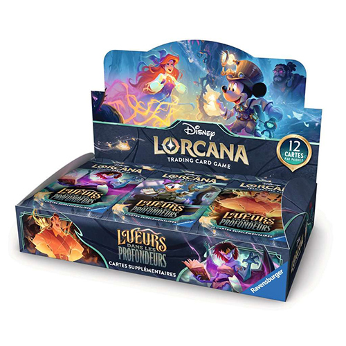 DISNEY TCG LORCANA [FR] SET10 - DISPLAY DE 24 BOOSTERS - LUEURS DANS LES PROFONDEURS