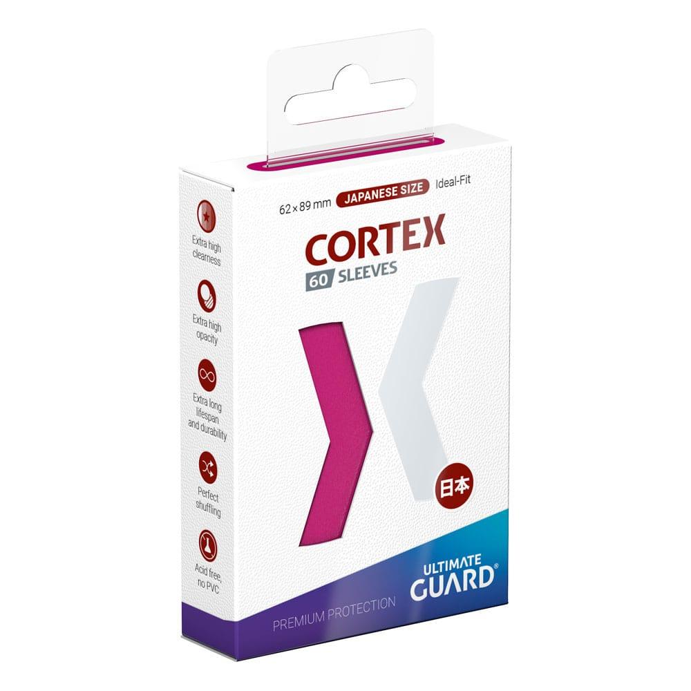 ULTIMATE GUARD - 60 PROTEGE-CARTES MINI CORTEX ROSE