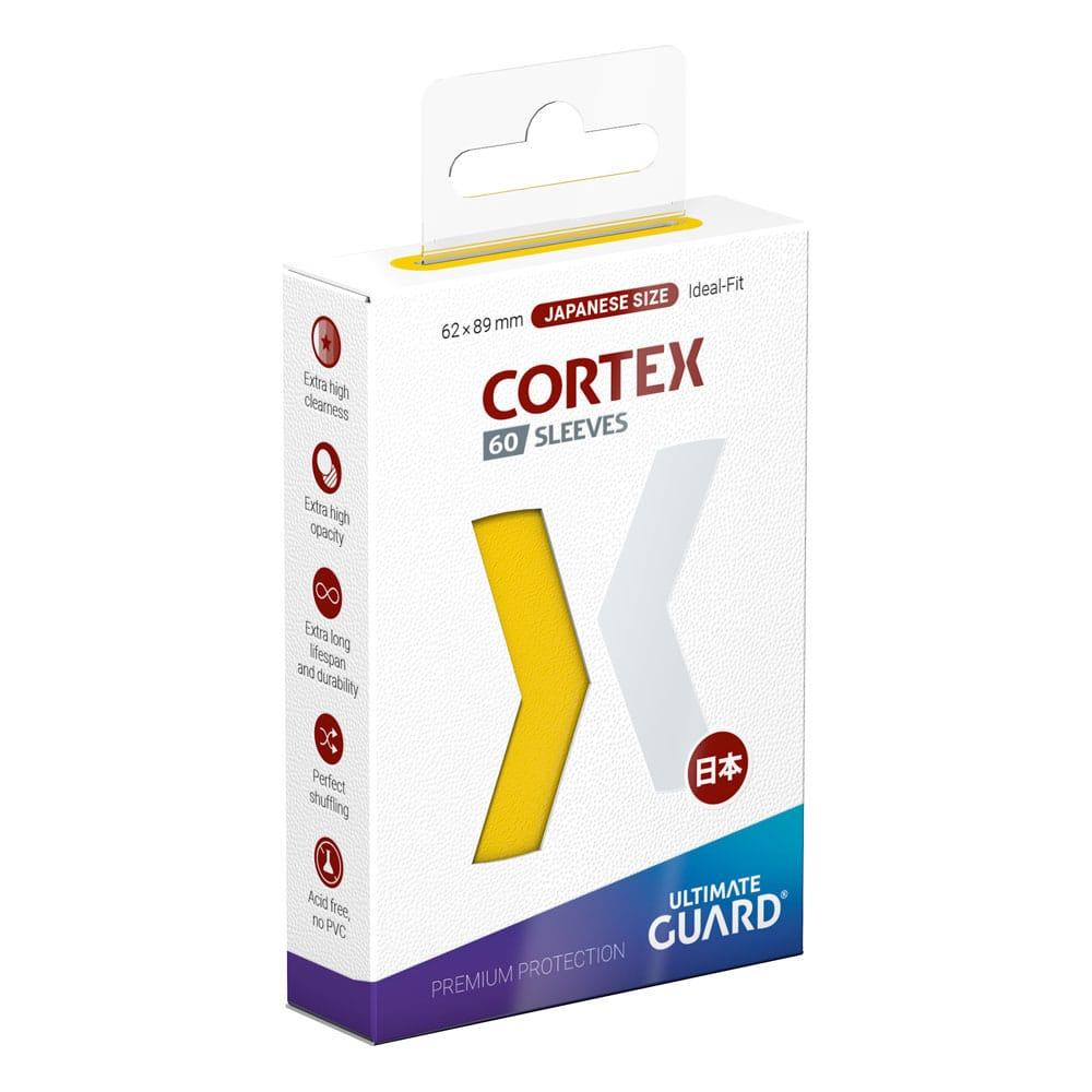 ULTIMATE GUARD - 60 PROTEGE-CARTES MINI CORTEX JAUNE
