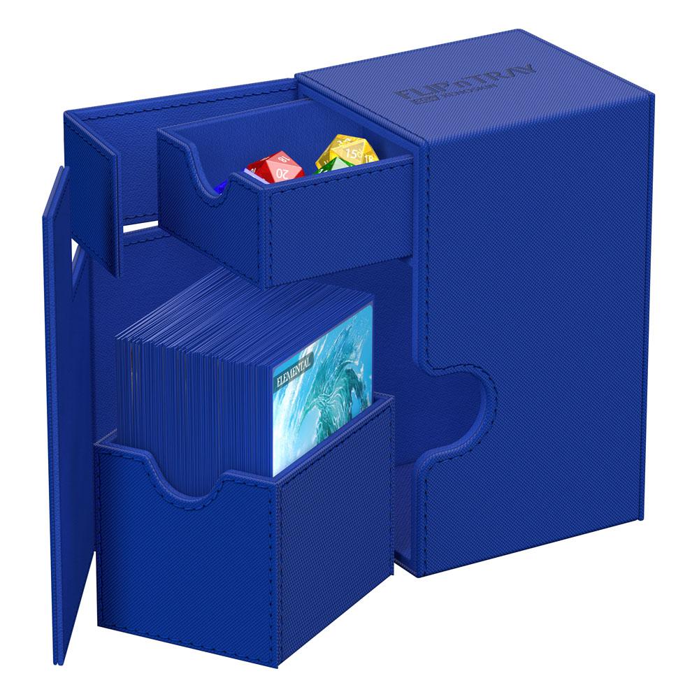 ULTIMATE GUARD - FLIP`N`TRAY 80+ XENOSKIN MONOCOLOR - BLEU