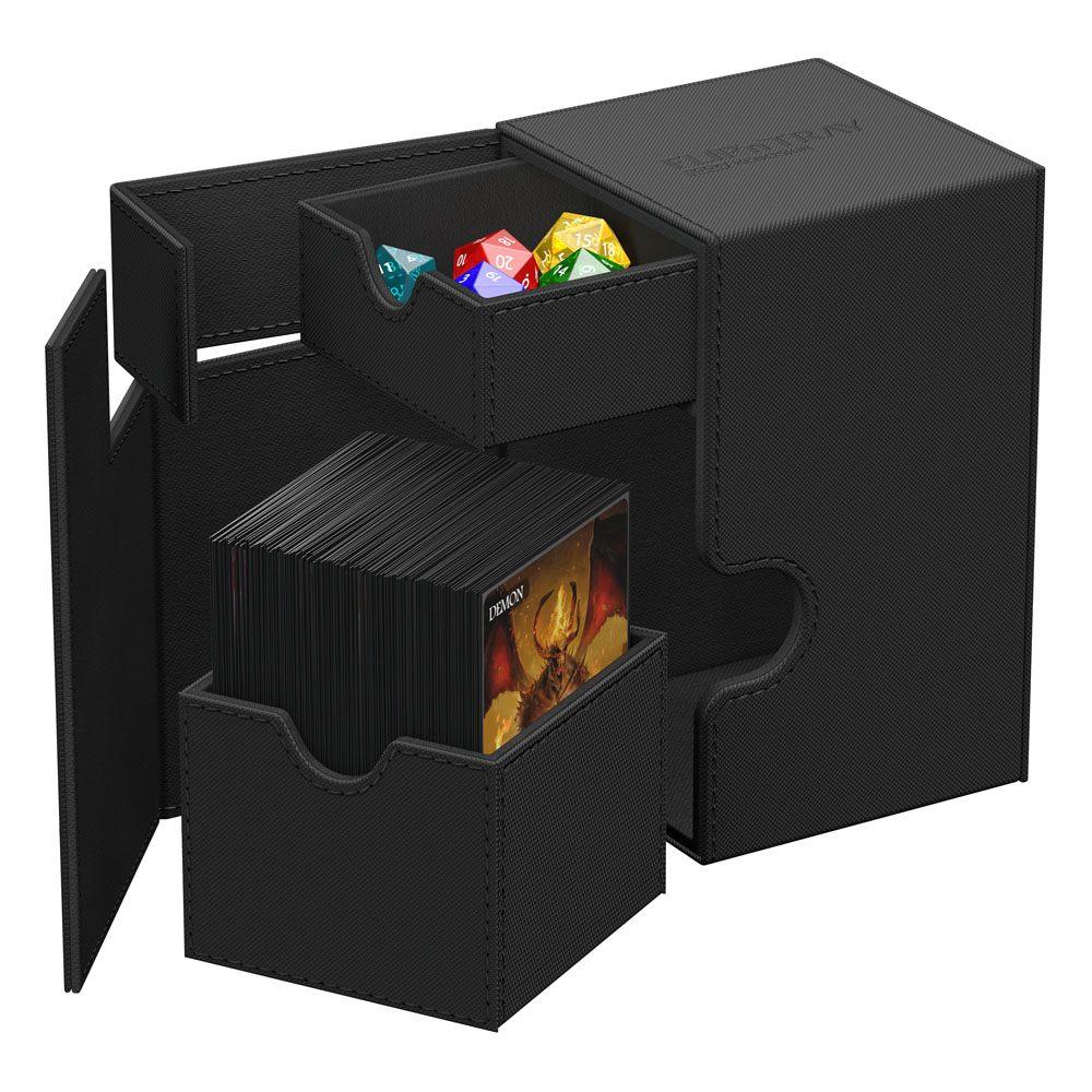 ULTIMATE GUARD - FLIP`N`TRAY 100+ XENOSKIN MONOCOLOR - NOIR
